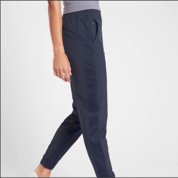 Athleta Brooklyn Mid-Rise Ankle Pant Navy Size 2 - Picture 4 of 14